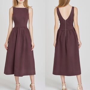 🎄FIRM PRICE🎄 WAYF Amelia Denim Midi Dress